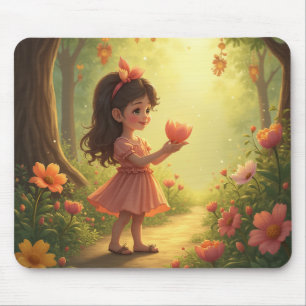 Mousepad malta de rato de conto de fadas fofo
