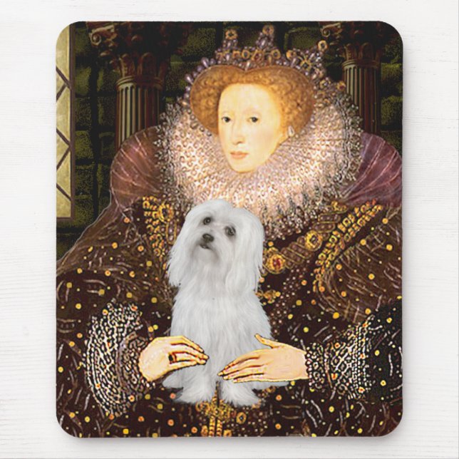 Mousepad Maltês (SD) - Rainha (Frente)