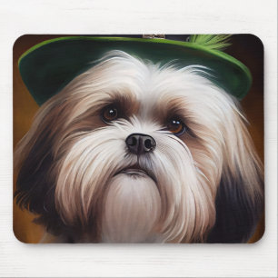 Mousepad Malti Tzu Cachorro na Rua.