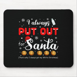 Mousepad Malvado Eu Sempre Pus Fora Para Papais noeis Tee X