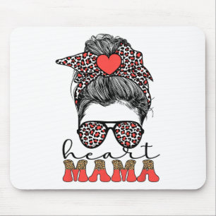 Mousepad Mama Coração Guerreira Chd Mãe Doença Cardíaca Con