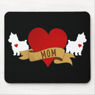 Mousepad Mamã de Yorkie [estilo do tatuagem]