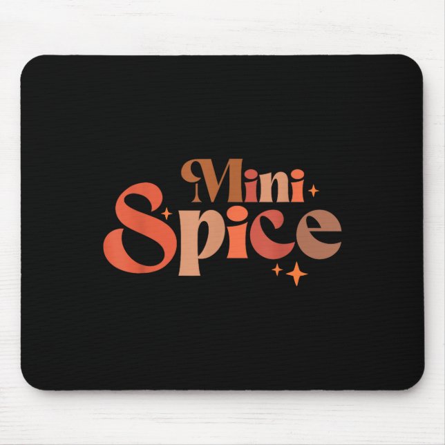 Mousepad Mama & Mini Abóbora Cena Outono Aconchegante Tempo (Frente)