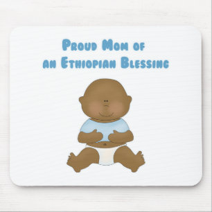 Mousepad Mamã orgulhosa de uma bênção etíope