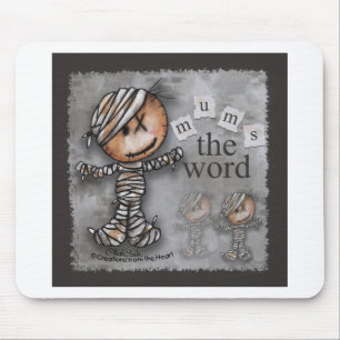 Mousepad Mamã primitiva Mãe a palavra