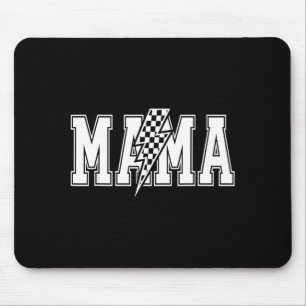 Mousepad Mama raio gráfico retrô orgulho da mamãe negrito