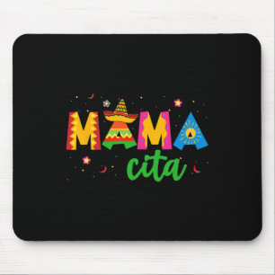 Mousepad Mamacita Cinco De Mayo Sombrero Mulheres Mama Mãe