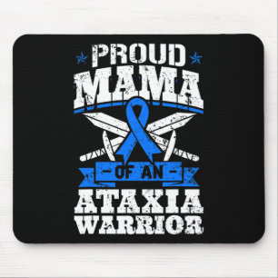 Mousepad Mamãe De Um Guerreiro Ataxia, Fita Dystaxi