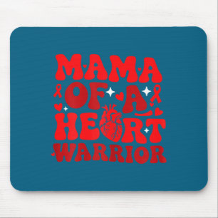 Mousepad Mamãe de um Guerreiro do Coração Conscientização C