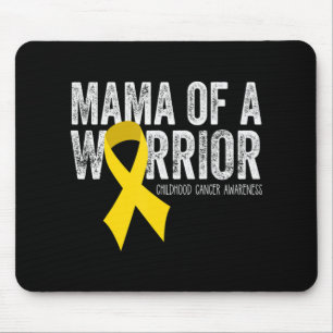 Mousepad Mamãe de um Oncolog de Fita Cancer de Guerreiro