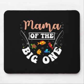 Mousepad Mamãe do Grande Um do Partido de Aniversário de Pe