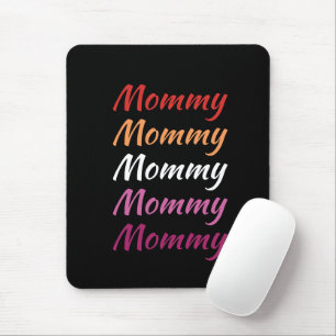 Mousepad Mamãe LGBTQ Orgulho Lésbico Dia de as mães Mãe
