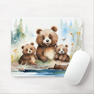 Mousepad Mamãe Urso e Cubs