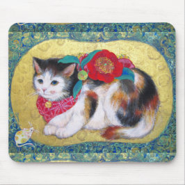 Mousepad Mameneko: The Camellia Kitten