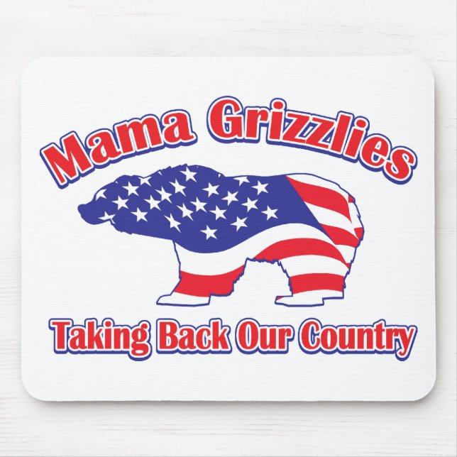 Mousepad Mamma-Grizzly (Frente)