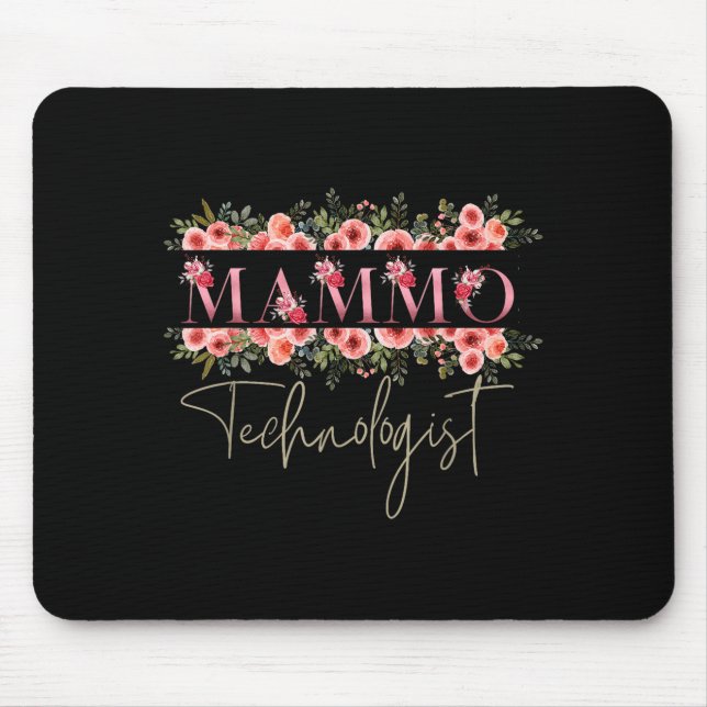 Mousepad Mammo Technologist Mammography Tech  (Frente)