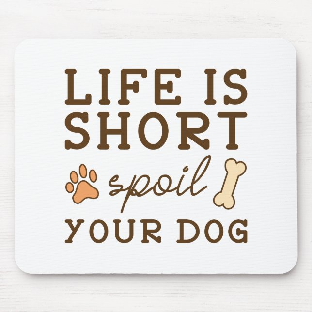 Mousepad Mancha o seu cão (Frente)
