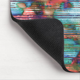 Mousepad Manchas coloridas com faixas rasgadas, decape virt