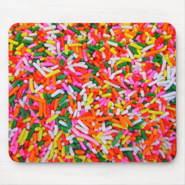 Mousepad Manchas Coloridas do Arco-Íris (Frente)