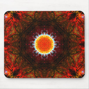 Mousepad Mandala ardente da natureza