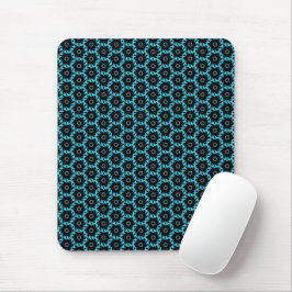 Mousepad Mandala Azul Elétrica