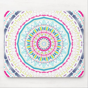 Mousepad mandala colorida