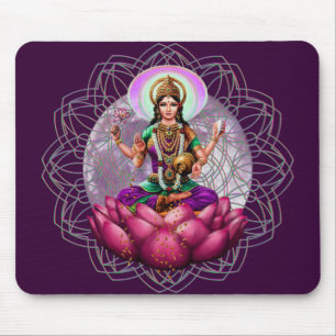 Mousepad Mandala de Lakshmi da deusa