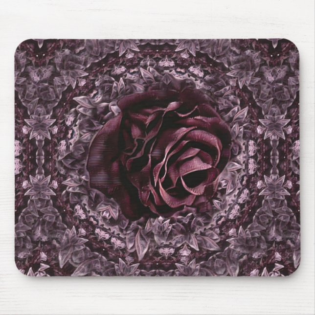 Mousepad Mandala de Rosa  (Frente)