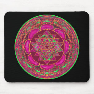Mousepad Mandala de Sri Lakshmi Yantra