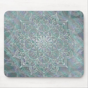 Mousepad Mandala Iridescente Boho Chic