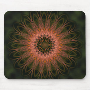 Mousepad Mandala Lace Forma Cores Natureza