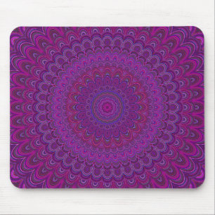 Mousepad Mandala roxa da flor