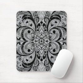 Mousepad Mandala Sinfonia de Cores – Floral Psicodélico Ous