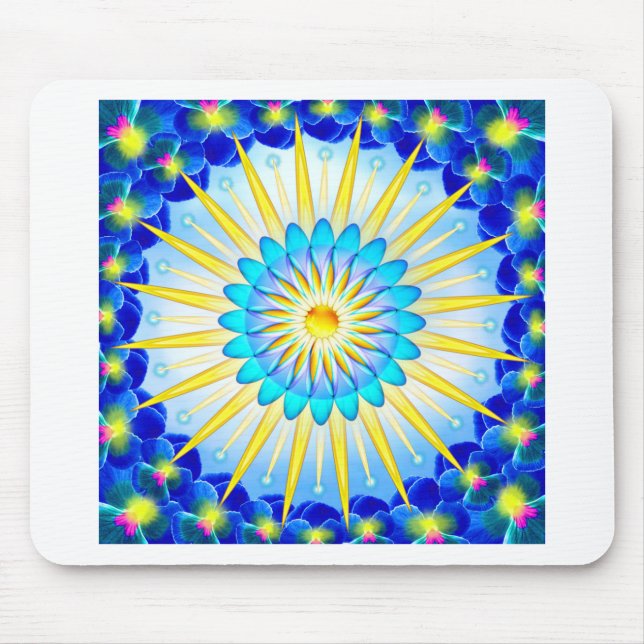 Mousepad Mandala Sunshine (Frente)