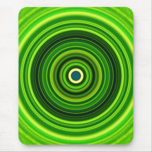 Mousepad Mandala Verde Geomagnética