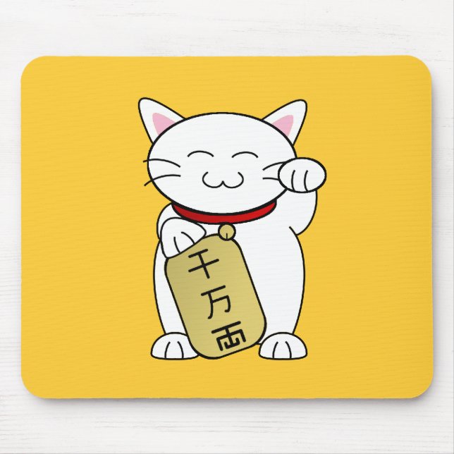 Mousepad Maneki Neko (Frente)