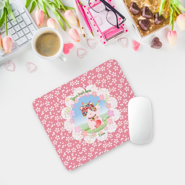 Mousepad Maneki Neko Lucky Luna (Maneki Neko Lucky Luna Mouse Pad)