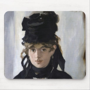 Mousepad Manet - Berthe Morisot com um buquê de violetas