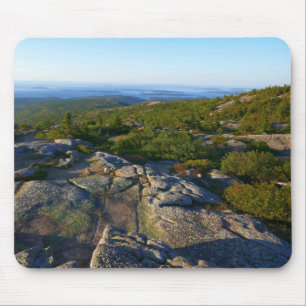 Mousepad Manhã no topo da montanha Cadillac em Acadia