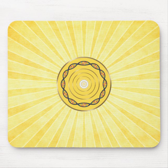 Mousepad Manifest abundance art cool design for (Frente)
