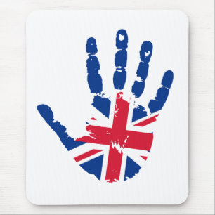 Mousepad Manipulação de Sinalizador do Reino Unido