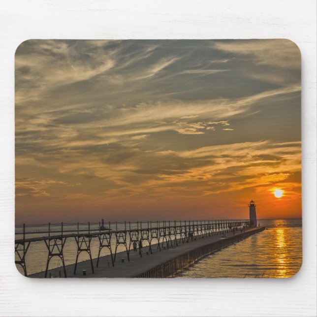 Mousepad Manistee North Pierhead Lighthouse (Frente)