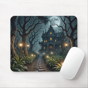 Mousepad Mansão Assombrada ao Luar