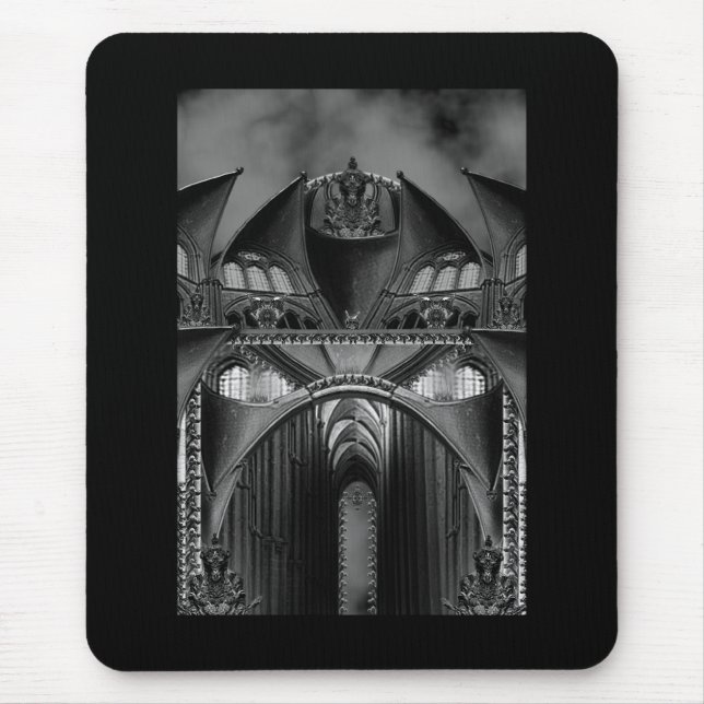 Mousepad Mansão Gótica (Frente)