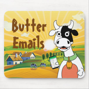 Mousepad Manteiga envia e-mails de humor político