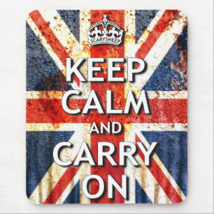 Mousepad Mantenha a calma e continue