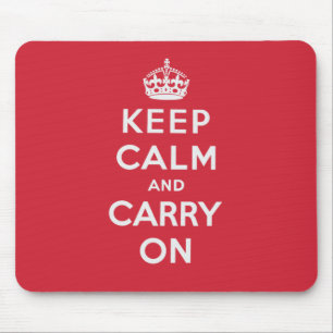 Mousepad Mantenha a calma e continue