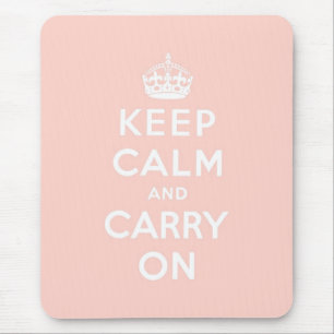 Mousepad mantenha a calma e continue o original