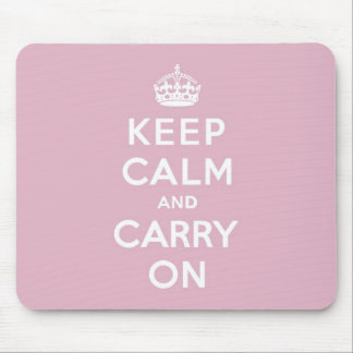 Mousepad Mantenha a calma e continue o persa aumentou
