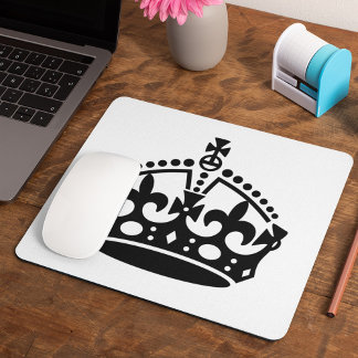 Mousepad Mantenha a Modelo da Coroa Calma